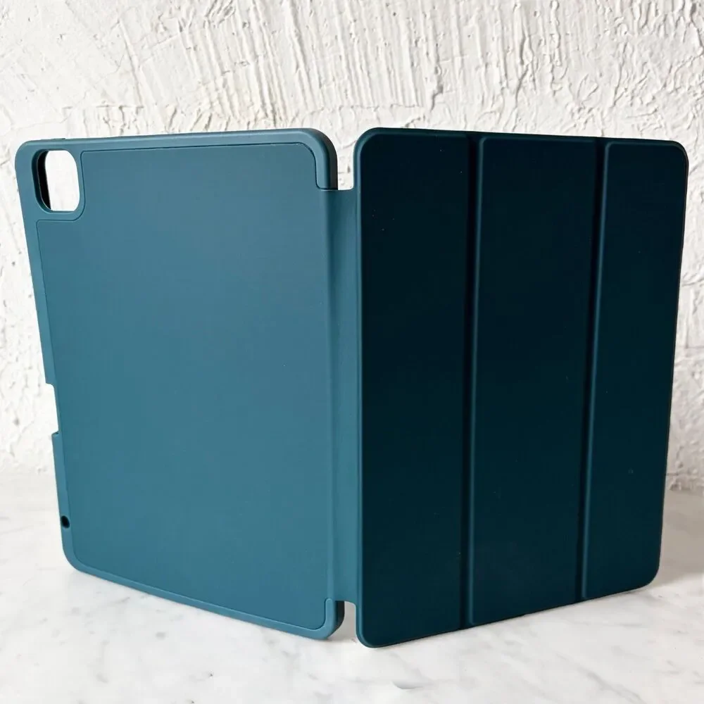 iPad Pro Protective Case 11 inch 2021/2020 Color Teal with Pencil Holder